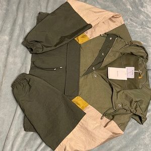 Bershka cropped windbreaker